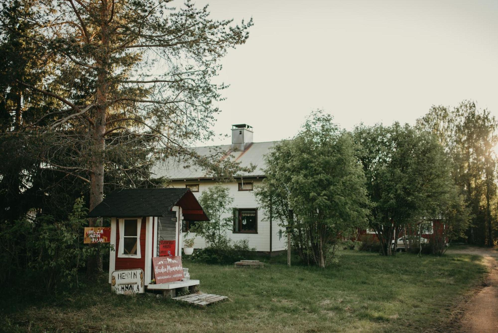 Vila Heidin Mummola Farm Pello Exteriér fotografie